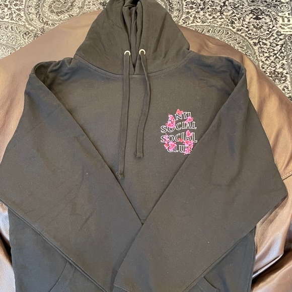 BRAND NEW Anti Social Social Club Hoodie Size Med - Picture 1 of 5